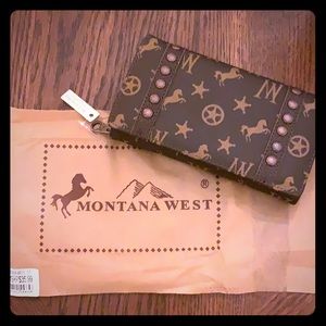 Montana west multi-pocket wallet